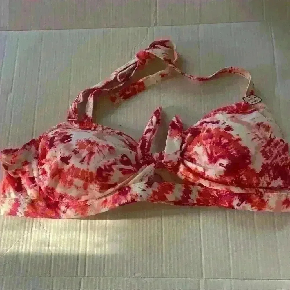 Time And Tru Bathing Suit Top 3X  Multi Colored